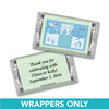 Baby Shower Personalized Hershey's Miniatures Wrappers Quilt