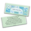 Baby Shower Personalized Chocolate Bar Wrappers Quilt