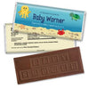 Baby Shower Personalized Embossed Chocolate Bar Ocean Octopus Deep Sea Bubbles