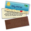 Baby Shower Personalized Embossed Chocolate Bar Ocean Octopus Deep Sea Bubbles