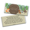 Baby Shower Personalized Chocolate Bar Wrappers Fox, Deer, Forest Animals