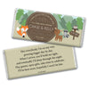 Baby Shower Personalized Chocolate Bar Wrappers Fox, Deer, Forest Animals