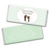 Baby Shower Personalized Chocolate Bar Wrappers Footprints