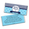 Baby Shower Personalized Chocolate Bar Wrappers Nautical Anchor