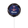 Nautical Personalized 2" Lollipops (24 Pack)