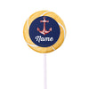 Nautical Personalized 2" Lollipops (24 Pack)