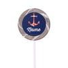 Nautical Personalized 2" Lollipops (24 Pack)