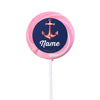 Nautical Personalized 2" Lollipops (24 Pack)