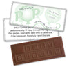 Baby Shower Personalized Embossed Chocolate Bar About to Pop Balloons