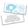 Baby Shower Personalized Chocolate Bar Wrappers About to Pop Balloons