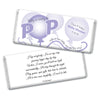 Baby Shower Personalized Chocolate Bar Wrappers About to Pop Balloons