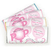 Baby Shower Personalized Chocolate Bar Wrappers About to Pop Balloons