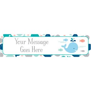 Personalized Little Spout Blue 5 Ft. Banner