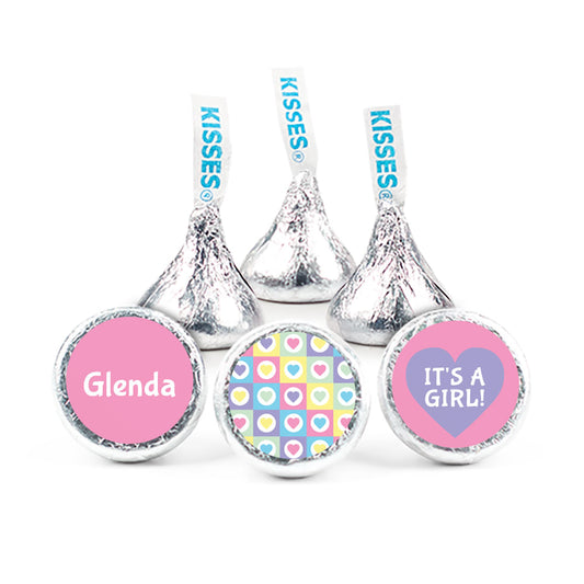 Baby Shower - Adorable Stickers - Kisses Candy Assembled Kisses