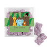 Personalized Baby Shower Jungle Safari Animals Favor Cube with Gummy Bears