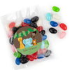 Personalized Baby Shower Jungle Safari Animals Candy Bags with Jelly Beans