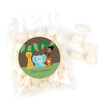 Personalized Baby Shower Jungle Safari Animals Candy Bags with Jelly Beans