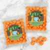 Personalized Baby Shower Jungle Safari Animals Candy Bags with Just Candy Milk Chocolate Gems