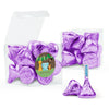 Baby Shower Jungle Saffari Animals Clear Gift Box with Sticker - Approx. 16 Hershey's Kisses