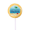 Baby Shower Personalized Small Swirly Pop Ocean Bubbles (24 Pack)