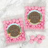 Personalized Baby Shower Forest Friends Candy Bags with Just Candy Milk Chocolate Gems