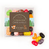 Personalized Baby Shower Forest Friends Favor Cube with Jelly Belly Jelly Beans