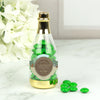 Personalized Baby Shower Forest Friends Champagne Bottle with Milk Chocolate Minis