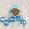 Personalized Baby Shower Forest Friends Lindt Truffle Organza Bag