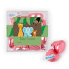 Personalized Baby Shower Jungle Safari Animals Favor Cube with Hershey's Kisses