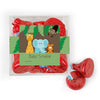 Personalized Baby Shower Jungle Safari Animals Favor Cube with Hershey's Kisses