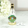 Personalized Baby Shower Jungle Safari Animals Champagne Bottle with Milk Chocolate Minis