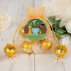 Personalized Baby Shower Jungle Safari Animals Lindt Truffle Organza Bag