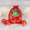 Personalized Baby Shower Jungle Safari Animals Lindt Truffle Organza Bag