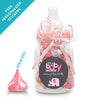 Baby Shower Personalized Pink Baby Bottle Elephant (24 Pack)