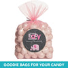 Personalized Baby Shower Pink Elephant Deluxe Candy Buffet