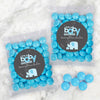 Personalized Baby Shower Elephants Candy Bags with Just Candy Milk Chocolate Gems