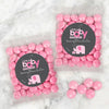 Personalized Baby Shower Elephants Candy Bags with Just Candy Milk Chocolate Gems