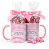 Personalized Baby Shower Initials 11oz Mug with Hershey's Kisses