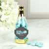 Personalized Baby Shower Elephants Champagne Bottle with Milk Chocolate Minis