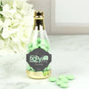 Personalized Baby Shower Elephants Champagne Bottle with Milk Chocolate Minis