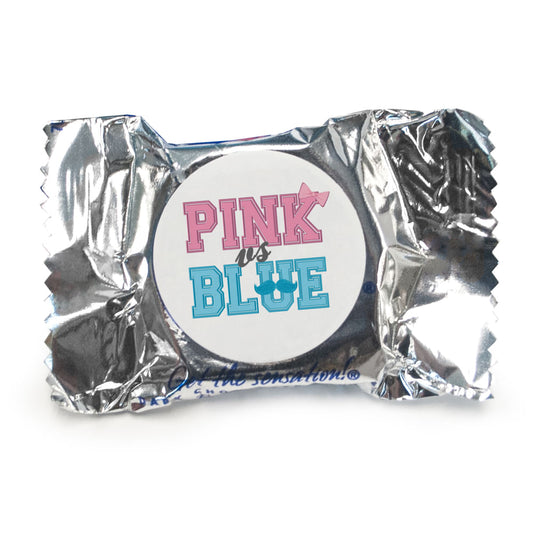 Gender Reveal York Peppermint Patties Mustache & Bow - pack of 70