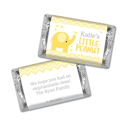 Baby Shower Personalized Hershey's Miniatures Wrappers Little Peanut