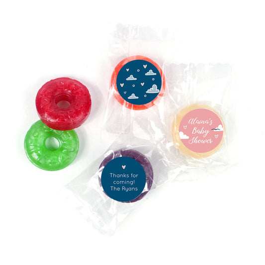 Baby Shower Personalized LifeSavers 5 Flavor Hard Candy Cuddly Clouds