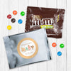 Personalized Baby Shower Safari Snuggles Milk Chocolate M&Ms