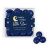 Personalized Baby Shower Little Star JUST CANDY® favor cube with Just Candy Milk Chocolate Minis