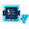 Personalized Baby Shower Little Star JUST CANDY® favor cube with Just Candy Milk Chocolate Minis