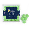 Personalized Baby Shower Little Star JUST CANDY® favor cube with Just Candy Milk Chocolate Minis