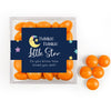 Personalized Baby Shower Little Star JUST CANDY® favor cube with Just Candy Milk Chocolate Minis