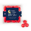 Personalized Baby Shower Little Star JUST CANDY® favor cube with Just Candy Milk Chocolate Minis