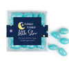 Personalized Baby Shower Little Star JUST CANDY® favor cube with Jelly Beans